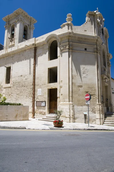 Kerk onze lieve-vrouw van overwinningen valletta, malta — Stockfoto