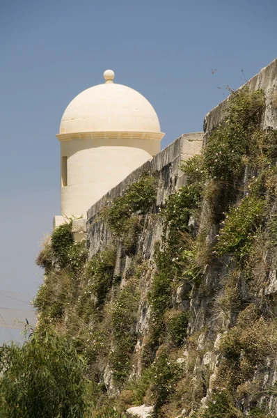 Sentry post city gate malta — Stock Photo, Image