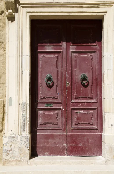 Mdina malta porta medieval — Fotografia de Stock