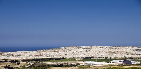 Stadtbild von mosta malta — Stockfoto