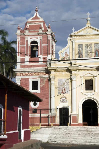 El calvario Kościół leon Nikaragui — Zdjęcie stockowe