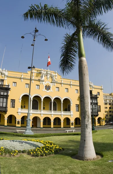 La municipalidad de lima — Stockfoto