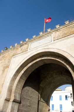 Bab el Bhar (Porte de France) deniz kapısı Tunus Tunus