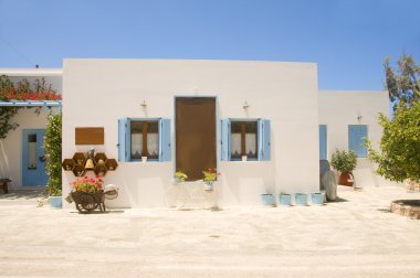 Kiklad Adaları beyaz mimari pollonia milos Yunan Adası Yunanistan