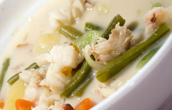 Sopa de lagosta legumes estilo nicaraguense — Fotografia de Stock