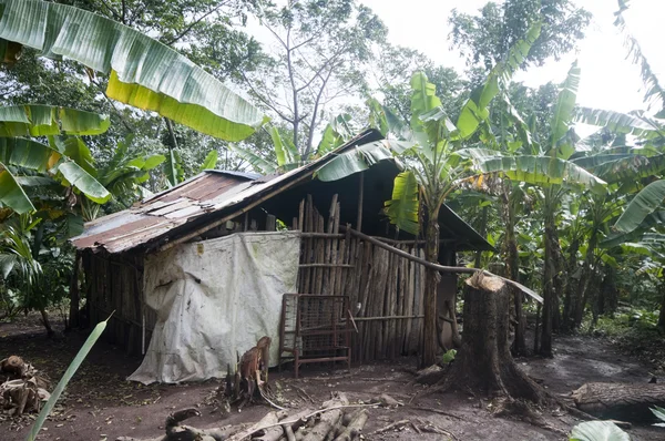 Casa típica isla de maíz nicaragua — Foto de Stock