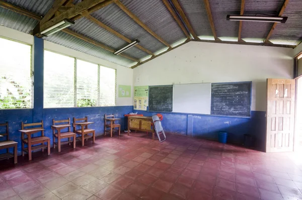 Sala de aula nicarágua rural — Fotografia de Stock