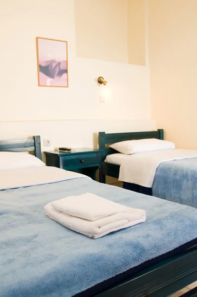 Guest house room Syros Cyclades Greece — Stock Photo, Image