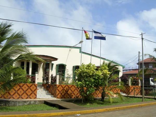 Alcadia regeringen office big corn island nicaragua — Stockfoto