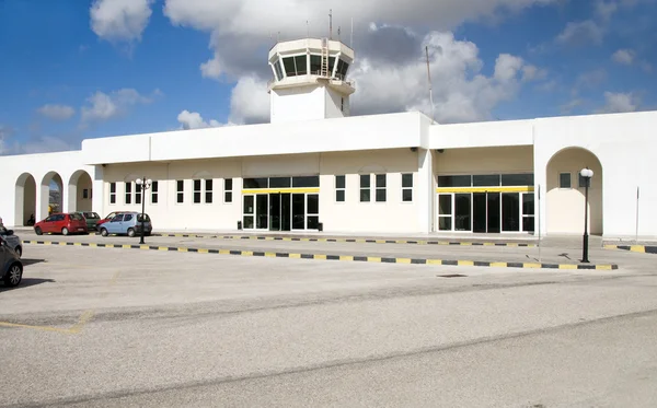 Airport Milos Cyclades Greek Island Greece — Stock Photo, Image