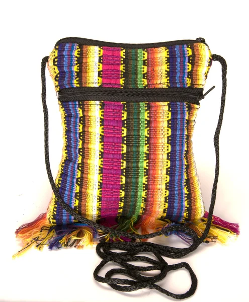 Schoudertas wijzigen tas gemaakt in nicaragua — Stockfoto