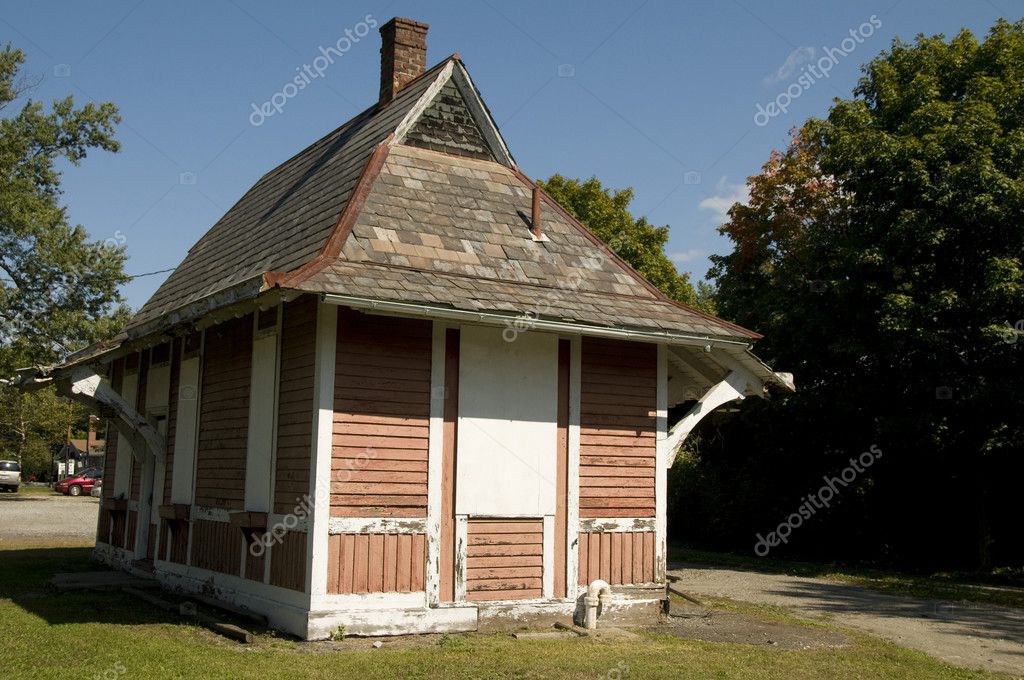 Old train station millwood new york — Stock Photo © rjlerich 13421764