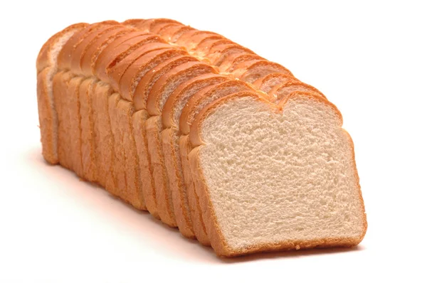 Geïsoleerde brood — Stockfoto