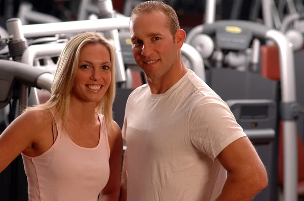 Fitness couple — Stock Photo, Image