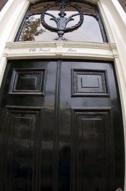 giriş kapısı otto frank house amsterdam Hollanda