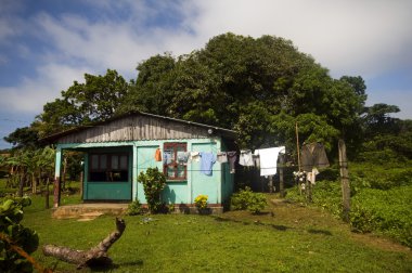 house corn island nicaragua clipart