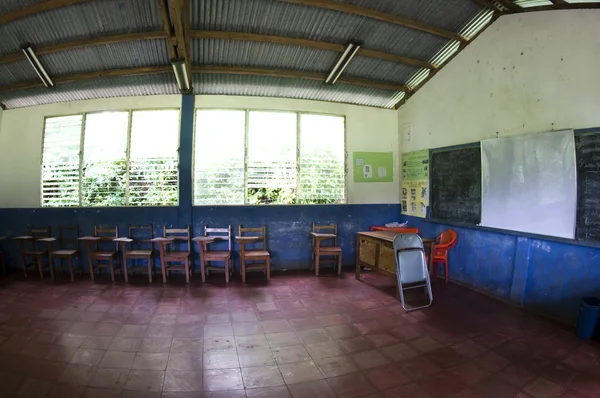 Sala de aula nicarágua rural — Fotografia de Stock