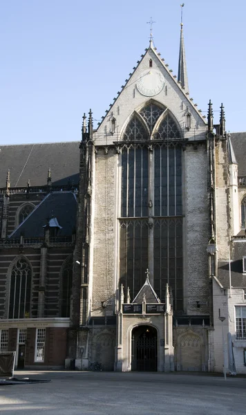 Nieuwe kerk yeni kilise amsterdam — Stok fotoğraf