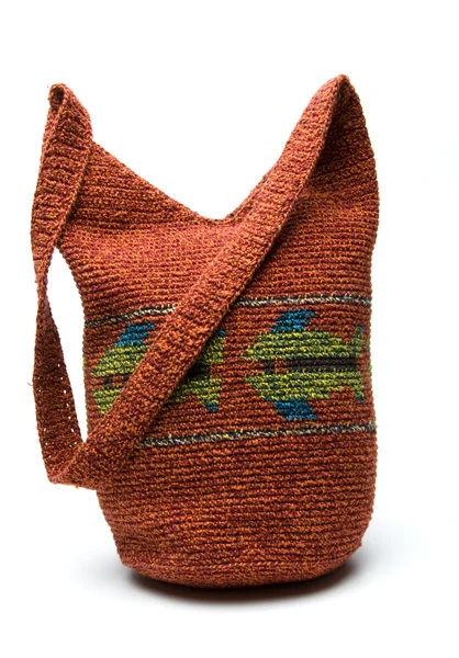 Shoulder bag hand made in guatemala — Stock Photo, Image