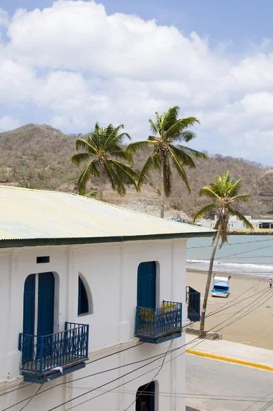 Vista sul mare san juan del sur nicaragua — Foto Stock