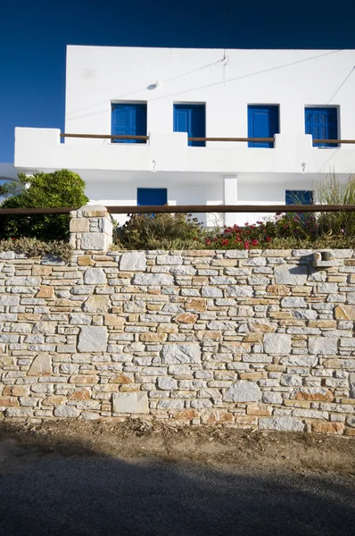 Architettura greca dell'isola — Foto Stock