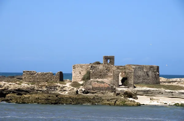 Ruïnes van de oude fort essaouira Marokko — Stockfoto