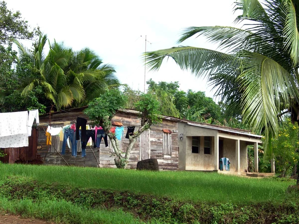 Typical house corn island nicaragua — Stock Photo, Image