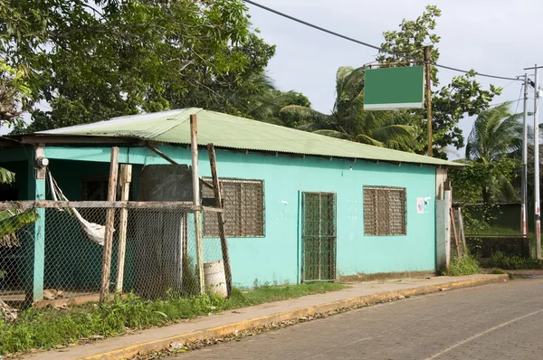 Retail marknaden brig bay majs ön nicaragua — Stockfoto