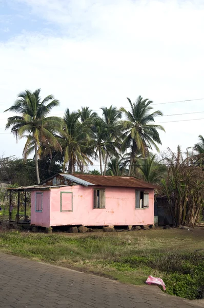 Typical house corn island nicaragua — Stock Photo, Image