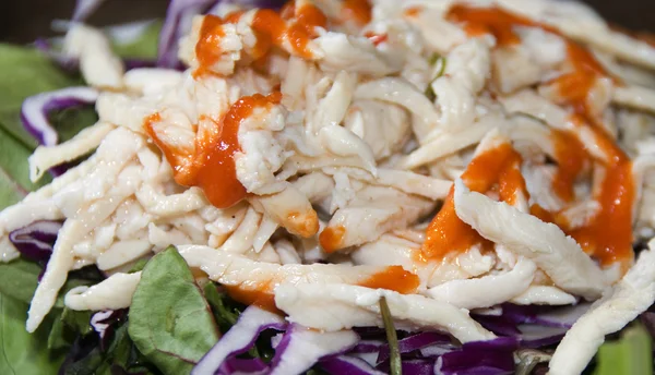 Vietnamese food chicken salad — Stock Photo, Image