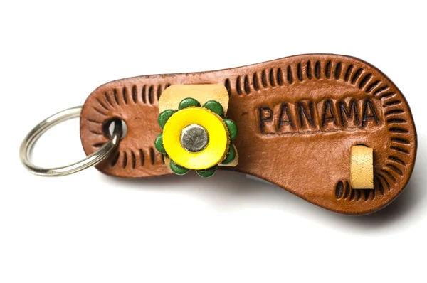 Key chain souvenir panama — Stock Photo, Image