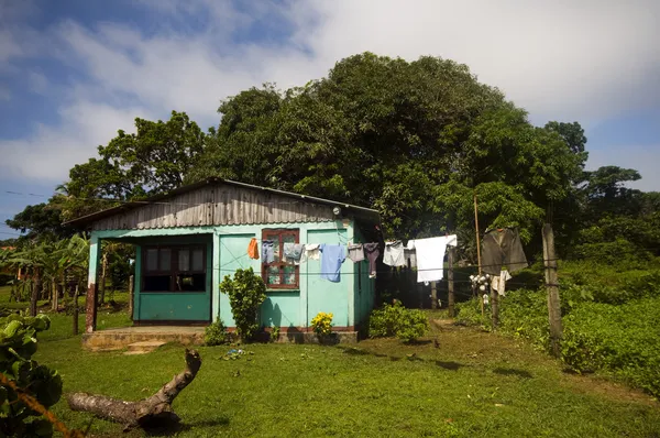 Ház kukorica sziget nicaragua — Stock Fotó