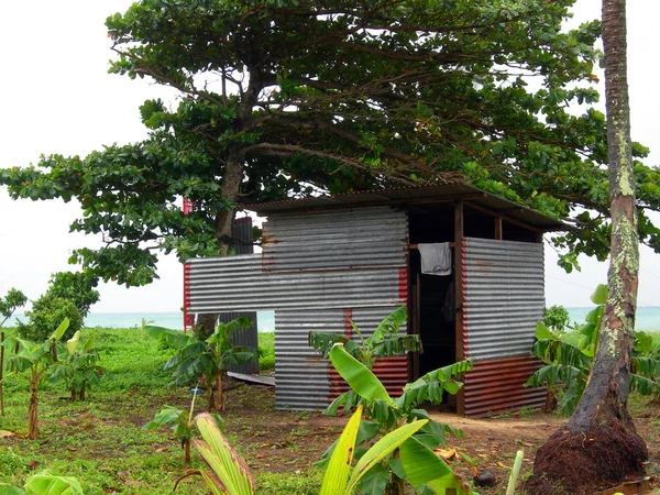 Typisch huis maïs eiland nicaragua — Stockfoto