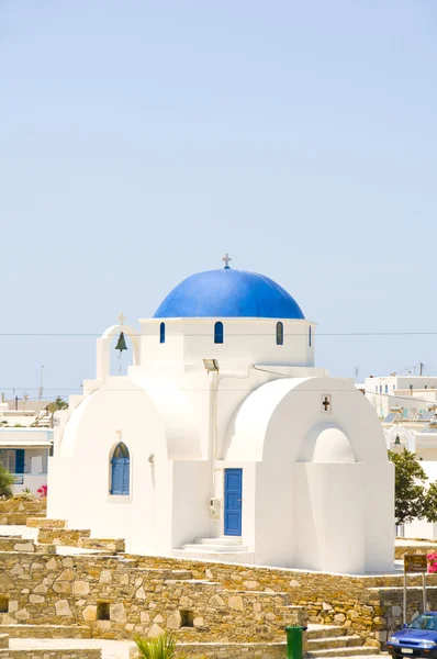 Orthodox greek island church anti paros cyclades — Stock Photo, Image