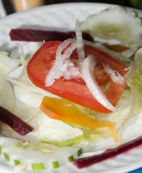 Restaurant salad Nicaragua — Stock Photo, Image