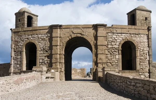 Skala de ville fort essaouira Maroko — Zdjęcie stockowe