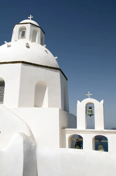 Greek church classic architecture — Stockfoto