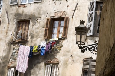 ortaçağ mimarisi asılı Çamaşırhane bastia corsica