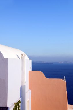 caldera santorini Yunanistan bina