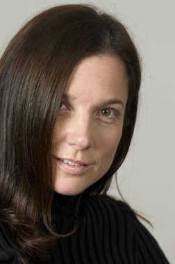 çekici orta yaş kadın