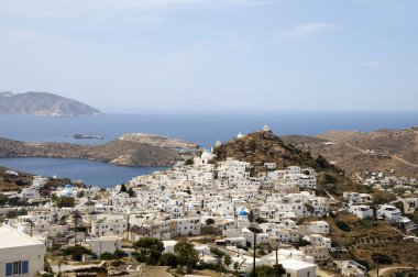 chora sermaye peyzaj manzaralı Ege Denizi IOS cyclades