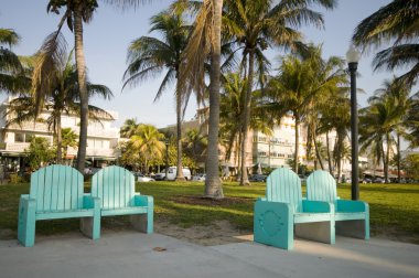 Ocean drive south beach park miami, florida