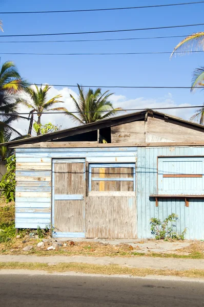 Architettura tipica Isola di San Luis Andres Colombia Sud America — Foto Stock