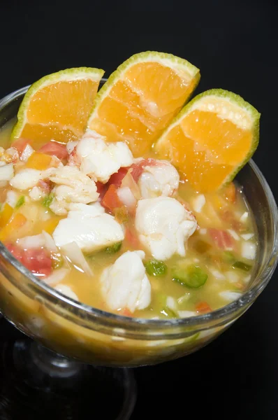 Lobster ceviche Nikaragua — Stok Foto