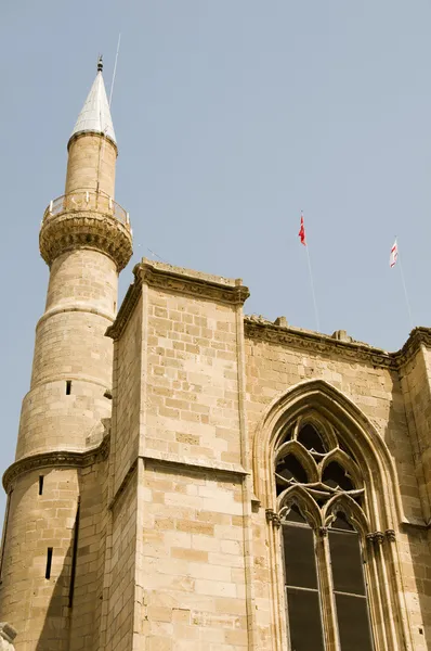 Dettaglio dettaglio Moschea di Selimiye Cattedrale di Santa Sofia Lefkosia Cipro — Foto Stock