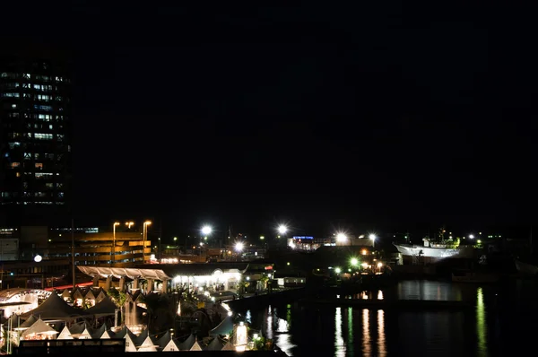 Waterfront development program at ferry station port of spain trinidad — Stock Photo, Image