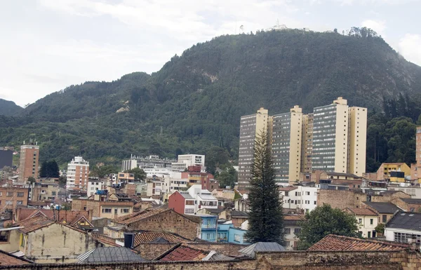 蒙塞拉特拉坎德拉里亚建筑波哥大哥伦比亚 — 图库照片