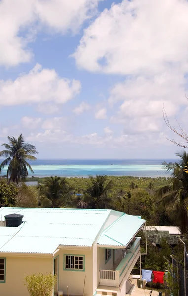 Vista al mar Caribe Isla de San Andrés Colombia América del Sur — Foto de Stock