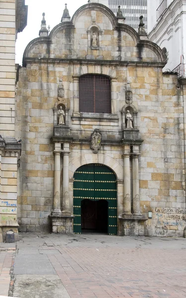 Iglesia de san francisco kerk van san francisco cartagena de indias colombia — Stockfoto