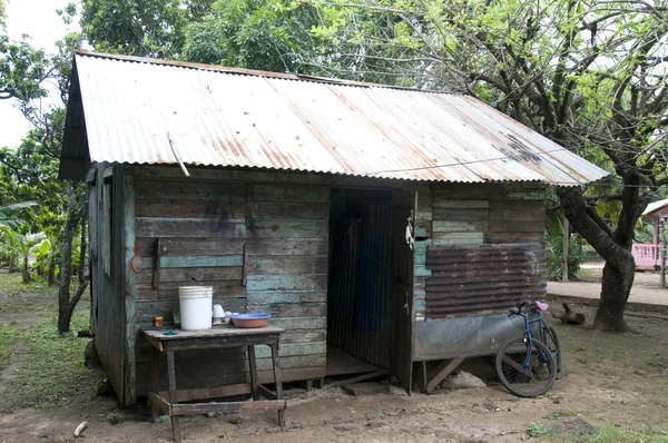 Typiska hus majs ön nicaragua — Stockfoto